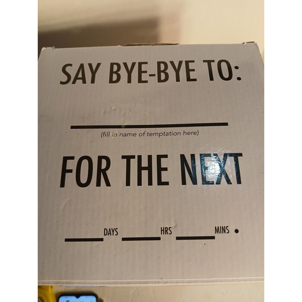 Kitchen SafeTime Locking Temptations-Cellphone Money RED Lid Clear Base 3.5 qt - Picture 3 of 16